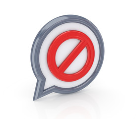 Fototapeta premium Stop icon.