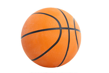 basket ball isolated on the white background