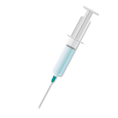 Fototapeta premium syringe with vaccine
