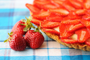 Strawberry tart