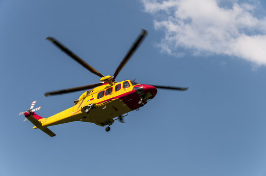 Elicottero del soccorso alpino