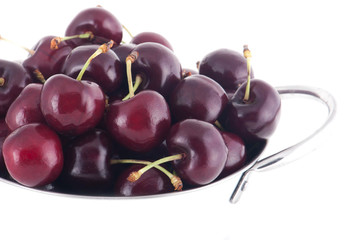 Cherry drushlake in a white isolated background
