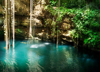 Ik-Kil Cenote, Chichen Itza, Mexico