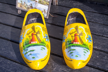 Wooden clogs