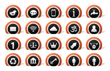 lot of 20 icons for all porpouse