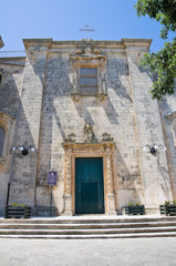 Fototapeta na wymiar Kościół Różańca. Martano. Apulia. Włochy.