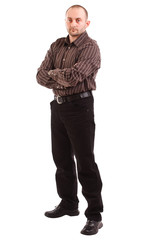 Fototapeta premium Casual young businessman