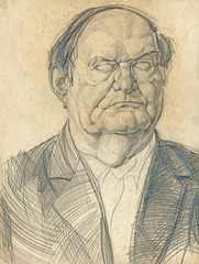 Fototapeta premium man-s portrait