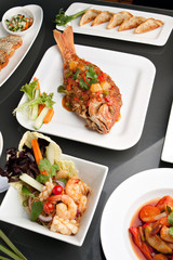 Assorted Fresh Thai Foods