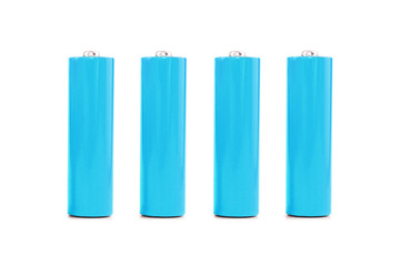 Batterien blau