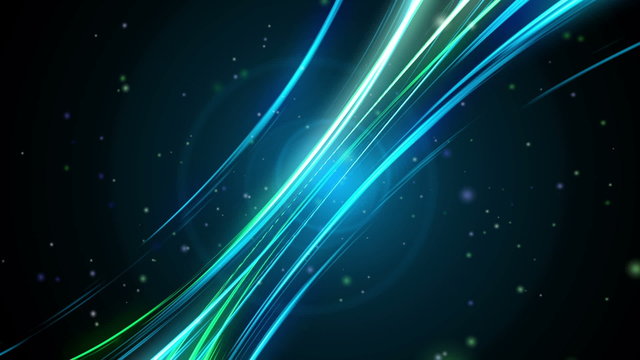 Abstract rainbow background color wave animation