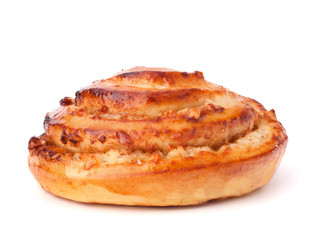 Homemade cream roll