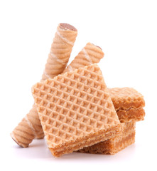 Wafers or honeycomb waffles