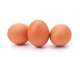 three eggs