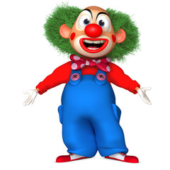 cartoon clown