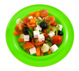 The Greek salad.