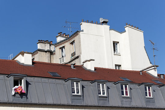 Paris chambres sous les toits