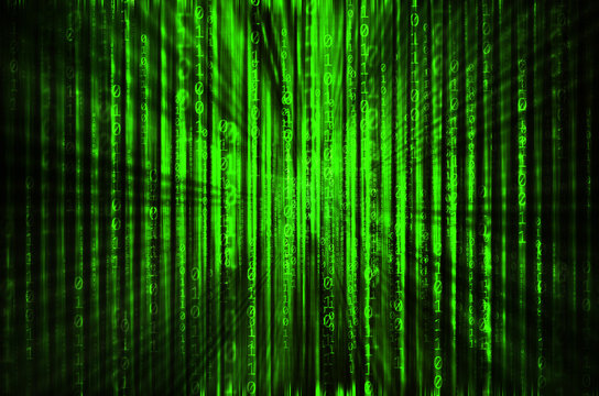 Green Digital Abstract Background