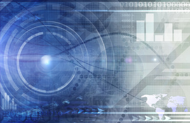 A Global Business Abstract Background Art Texture