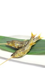 アユの塩焼き