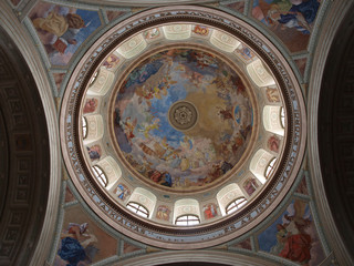 Obraz premium Inside Eger basilica