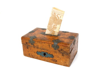 new money in old moneybox