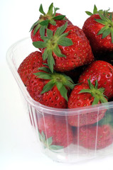 Une barquette de fraises