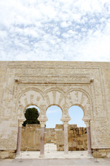 Portada de Ya'far en Madinat al-Zahra en Córdoba - España