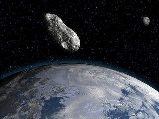 Asteroid nähert sich der Erde