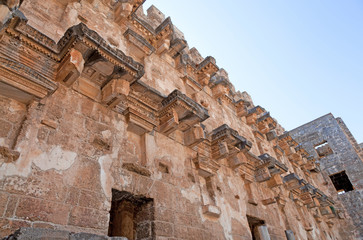 Naklejka premium Ancient theatre of Aspendos in Turkey