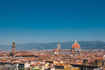 Fototapeta na wymiar View of Florence, Tuscany, Italy