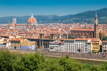 Obraz premium View of Florence, Tuscany, Italy