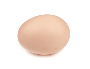 One egg in closeup
