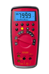 red digital multimeter