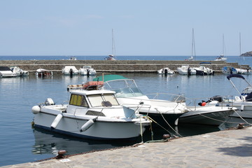 Fototapeta na wymiar Port de Collioure,Pyrénées orientales