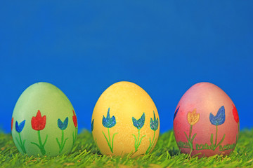 drei Ostereier