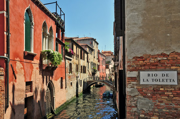 I canali di Venezia - Rio de la Toletta