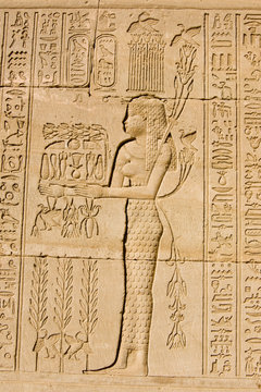 Ancient Egyptian Priestess For Hapi God