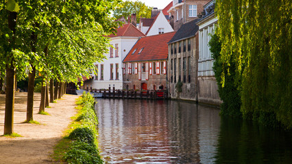 Fototapeta na wymiar Bruges, medieval city in Belgium