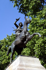 Obraz premium Rom Garibaldi Denkmal