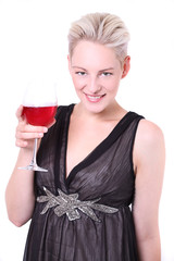 elegante weinprobe