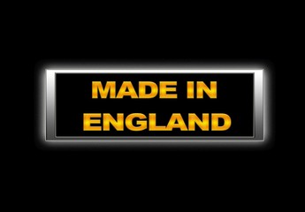 Made in England.