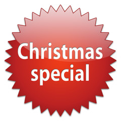 sticker red christmas special
