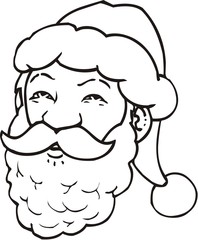 pictogramme père noël