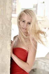 Fototapeta premium beautiful blonde girl