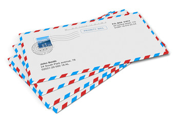 Paper mail letters
