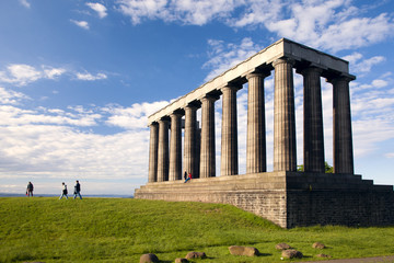 Fototapeta na wymiar National Monument of Scotland