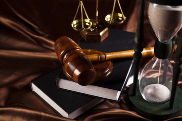 Judges wooden gavel