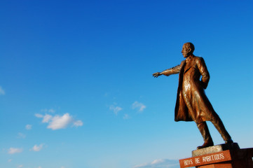 札幌　クラーク博士の銅像