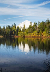 Mount Hood Reflection at Mirror Lake